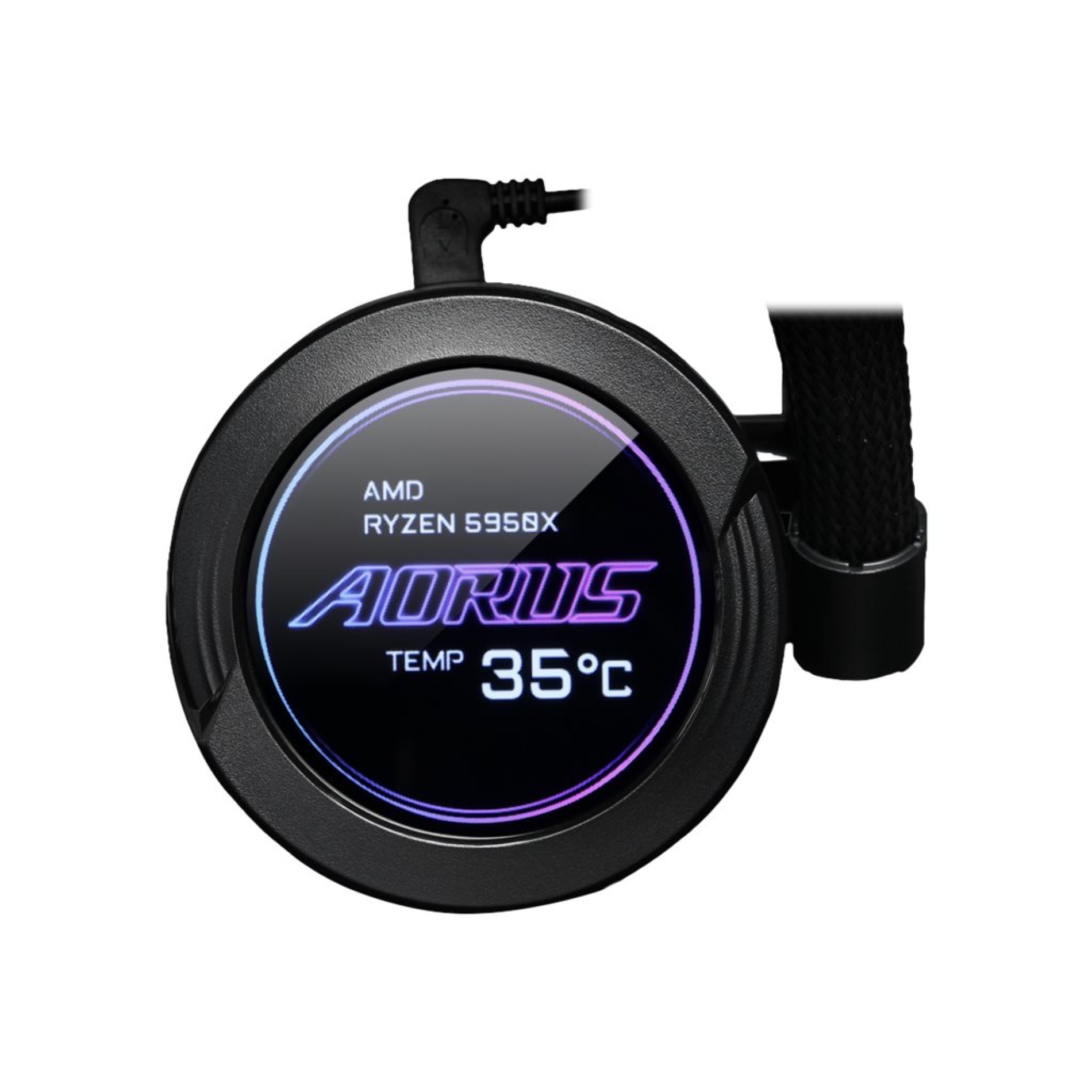 Gigabyte AORUS WATERFORCE X 240 - Prozessor-Flüssigkeitskühlsystem - (für: LGA1156, LGA1366, LGA1155, LGA2011, LGA1150, LGA1151, AM4, LGA2066, TR4, sTRX4, LGA1200) - (4719331552145)