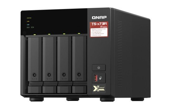 QNAP TS-473A - NAS-Server - 4 Schächte - SATA 6Gb/s - (4713213518847)