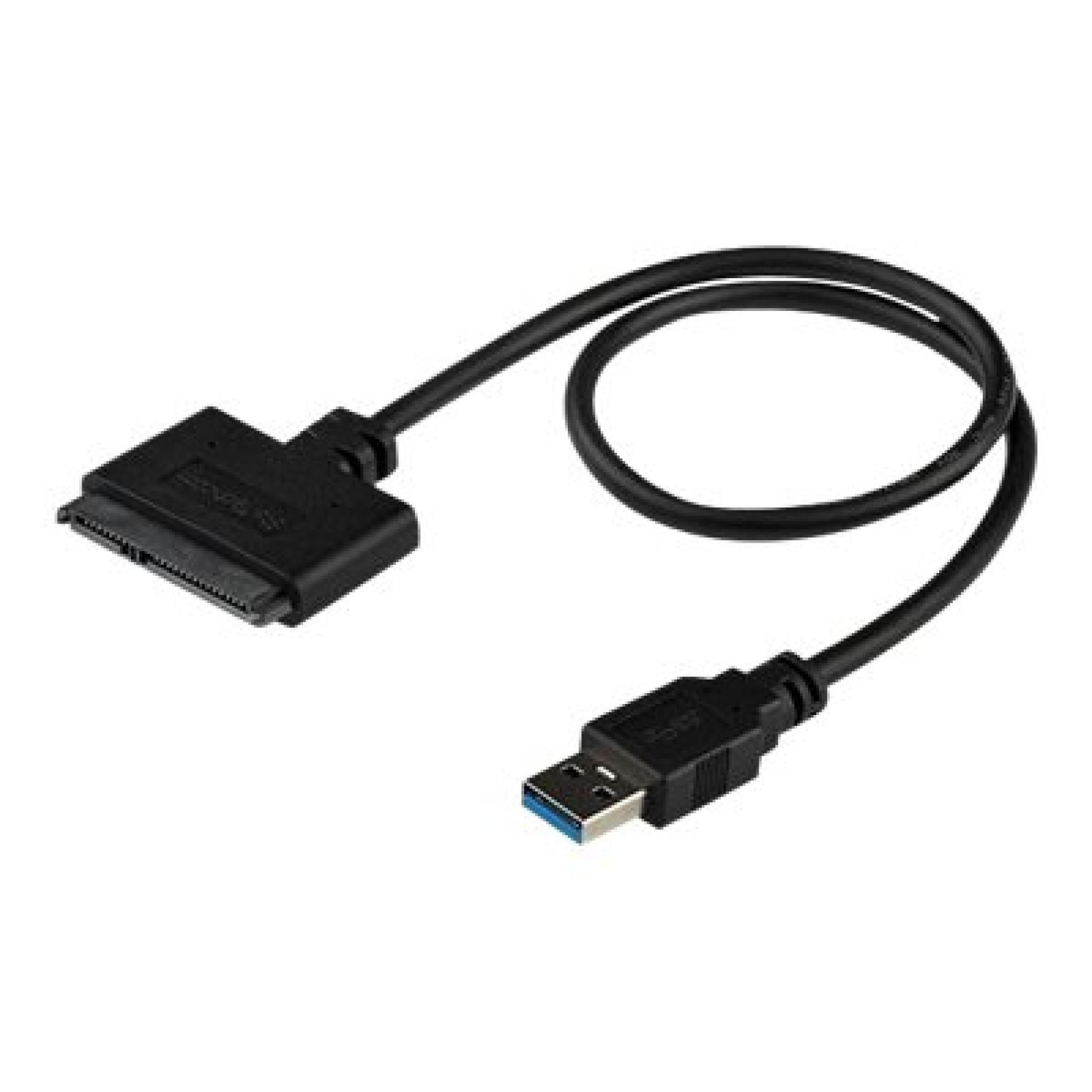 StarTech.com USB 3.0 auf 2,5` (6,4cm) SATA III Adapter Kabel mit UASP - USB 3.0 zu SATA SSD/HDD Konverter / Adapterkabel - Speicher-Controller - 2.5` (6.4 cm) - (0065030854696)