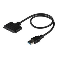 StarTech.com USB 3.0 auf 2,5` (6,4cm) SATA III Adapter Kabel mit UASP - USB 3.0 zu SATA SSD/HDD Konverter / Adapterkabel - Speicher-Controller - 2.5` (6.4 cm) - (0065030854696)