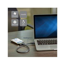 StarTech.com USB 3.0 auf 2,5` (6,4cm) SATA III Adapter Kabel mit UASP - USB 3.0 zu SATA SSD/HDD Konverter / Adapterkabel - Speicher-Controller - 2.5` (6.4 cm) - (0065030854696)