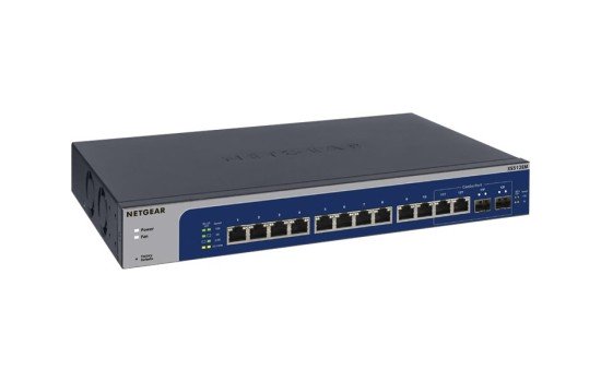 Netgear Plus XS512EM - Switch - Smart - 10 x 100/1000/2.5G/5G/10GBase-T + 2 x C 10 G-Bit SFP+ - (0606449129441)