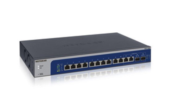 Netgear Plus XS512EM - Switch - Smart - 10 x 100/1000/2.5G/5G/10GBase-T + 2 x C 10 G-Bit SFP+ - (0606449129441)