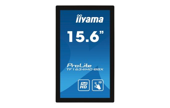 Iiyama ProLite TF1634MC-B8X - LED-Monitor - 39.5 cm (15.6`) - (4948570118342)