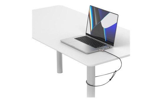 Compulocks MacBook Pro M1 16-inch (2021) Lock Adapter With Key Lock - Sicherheitsschlossadapter - mit Schließzylinder - für Apple MacBook Pro 16 (Late 2021) - (0819472024366)
