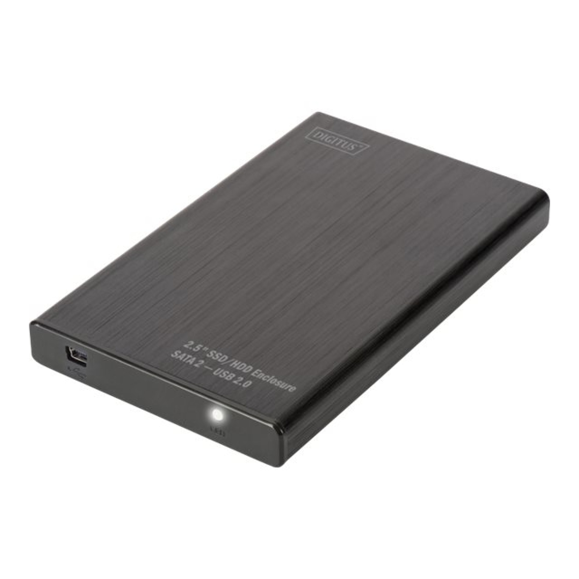 DIGITUS 2,5 SDD/HDD-Gehäuse, SATA I-II - USB 2.0 - (4016032391838)