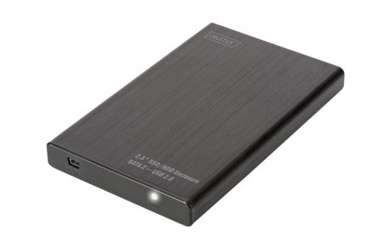 DIGITUS 2,5 SDD/HDD-Gehäuse, SATA I-II - USB 2.0 - (4016032391838)