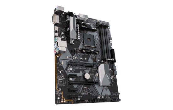 ASUS PRIME B450-PLUS - Motherboard - ATX - Socket AM4 - AMD B450 Chipsatz - USB 3.1 Gen 1, USB 3.1 Gen 2, USB-C Gen1 - Gigabit LAN - Onboard-Grafik (CPU erforderlich) - (4718017075671)