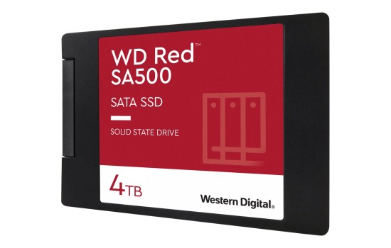 WD Red SA500 WDS400T1R0A - SSD - 4 TB - intern - 2.5` (6.4 cm) - (0718037872377)