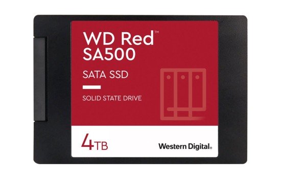 WD Red SA500 WDS400T1R0A - SSD - 4 TB - intern - 2.5` (6.4 cm) - (0718037872377)