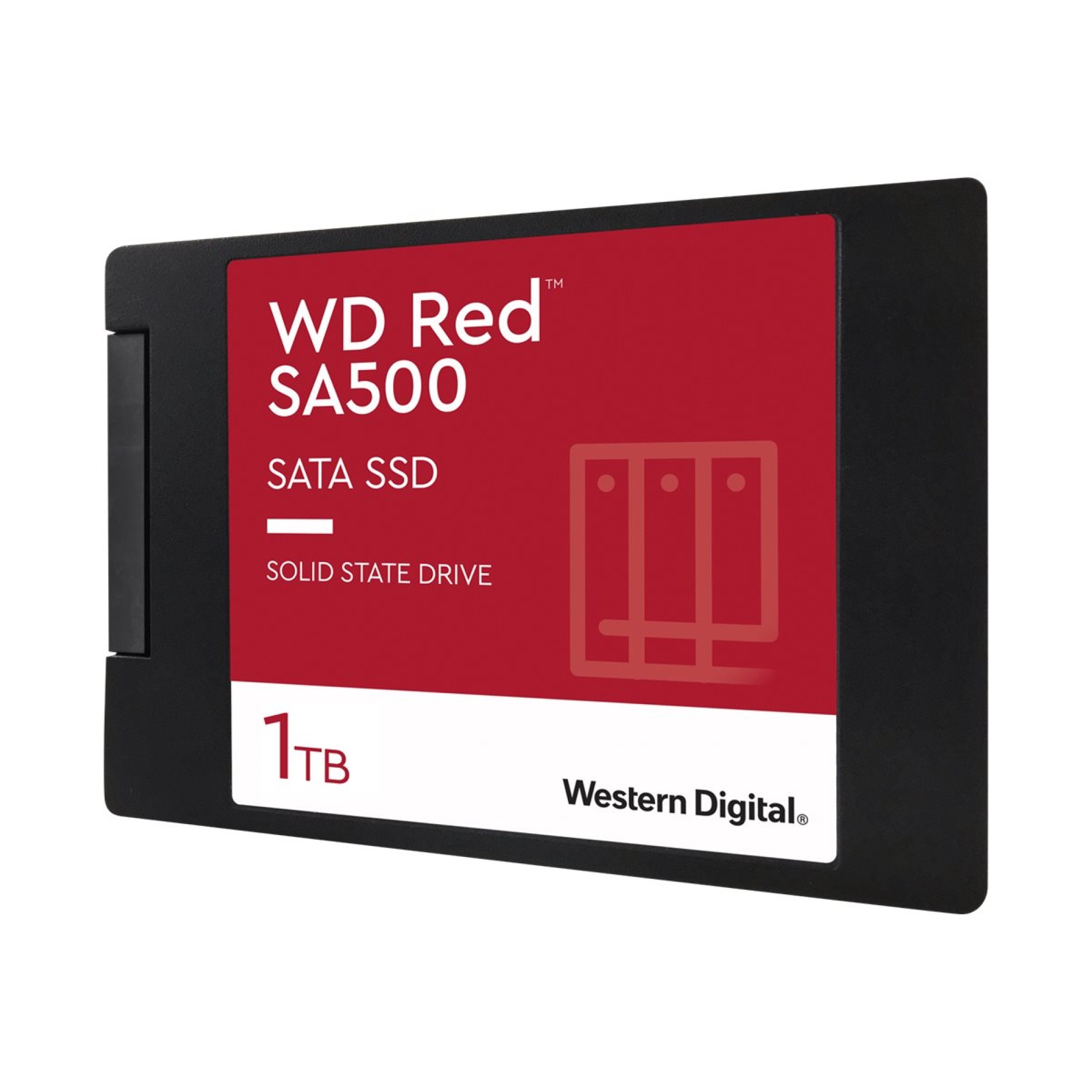 WD Red SA500 WDS100T1R0A - SSD - 1 TB - intern - 2.5` (6.4 cm) - (0718037872384)