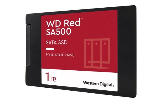 WD Red SA500 WDS100T1R0A - SSD - 1 TB - intern - 2.5` (6.4 cm) - (0718037872384)