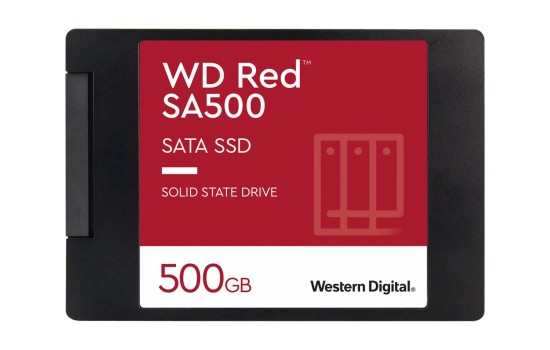 WD Red SA500 WDS500G1R0A - SSD - 500 GB - intern - 2.5` (6.4 cm) - (0718037872346)