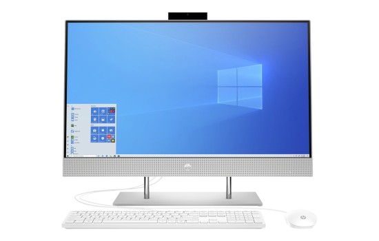HP 27-dp0007ng - All-in-One (Komplettlösung) - Ryzen 5 4500U / 2.3 GHz - RAM 8 GB - SSD 512 GB - NVMe, HDD 1 TB - Radeon Vega 8 - GigE - WLAN: 802.11a/b/g/n/ac, Bluetooth 4.2 - Win 10 Home 64-Bit - Monitor: LED 68.58 cm (27`) - (0194850565212)