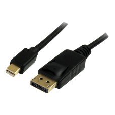StarTech.com 2m Mini DisplayPort 1.2 auf DisplayPort Adapterkabel - mDP zu DP 4k x 2k Kabel - St/St - DisplayPort-Kabel - Mini DisplayPort (M) - (0065030844468)