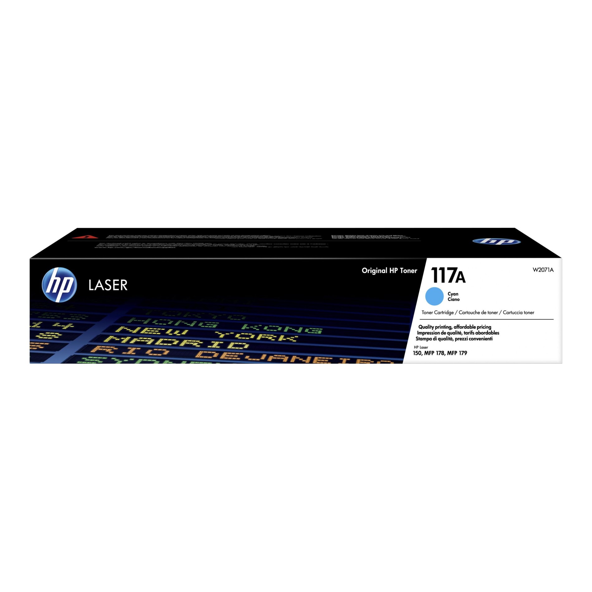 HP 117A - Cyan - Original - Tonerpatrone (W2071A) - (0193424172818)