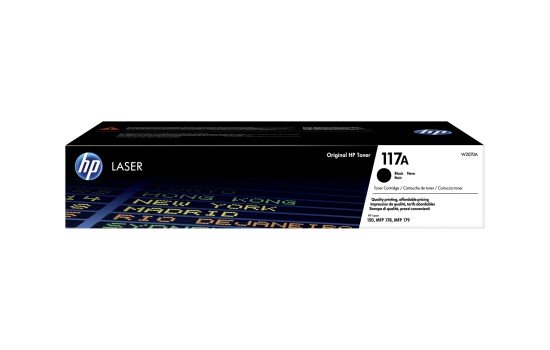 HP 117A - Schwarz - Original - Tonerpatrone (W2070A) - (0193424172801)