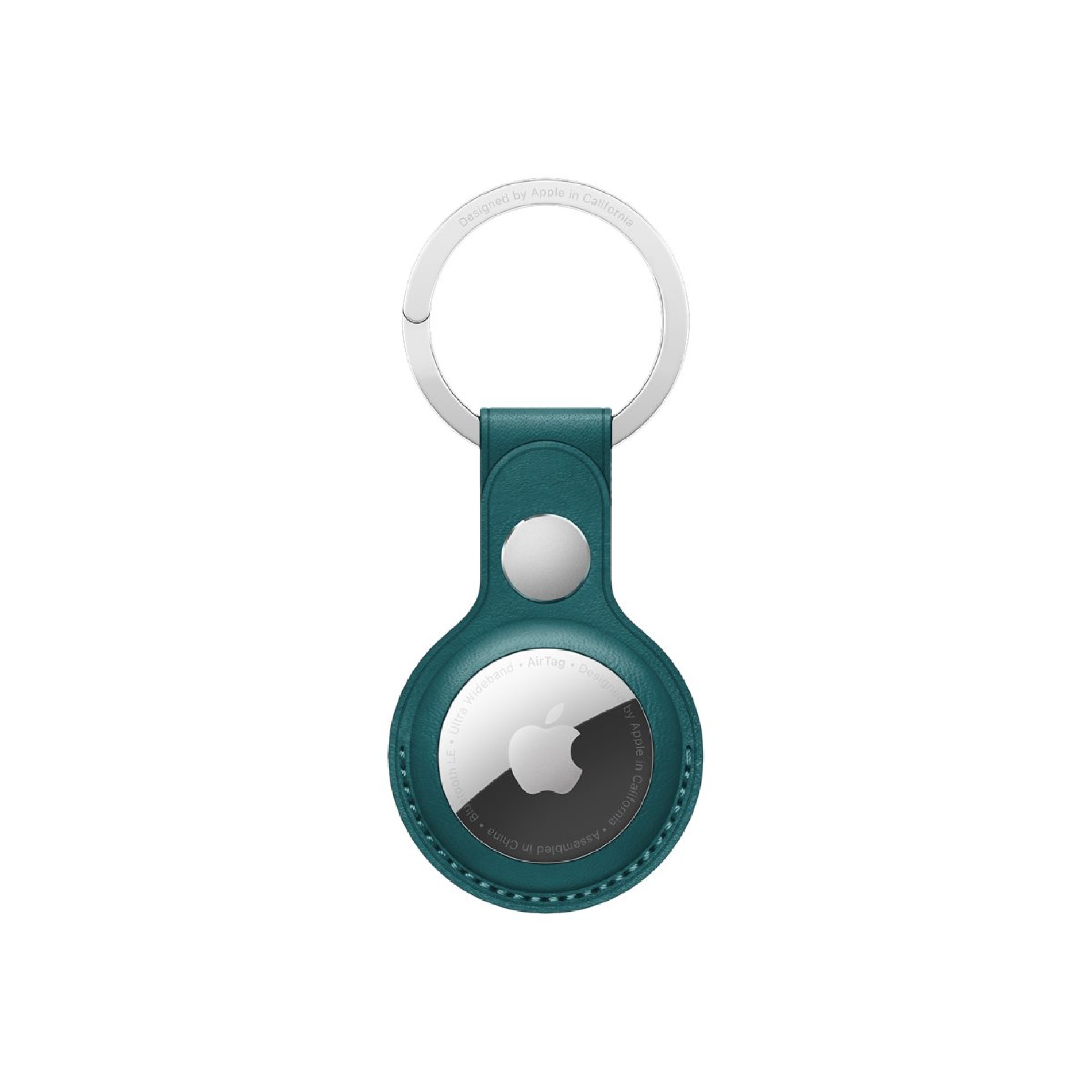 Apple Tasche für Airtag - rostfreier Stahl, Leder - (0194252749395)