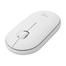 Logitech Pebble M350 - Maus - optisch - 3 Tasten - kabellos - Bluetooth, 2.4 GHz - kabelloser Empfänger (USB) - (5099206085657)