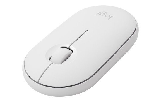 Logitech Pebble M350 - Maus - optisch - 3 Tasten - kabellos - Bluetooth, 2.4 GHz - kabelloser Empfänger (USB) - (5099206085657)