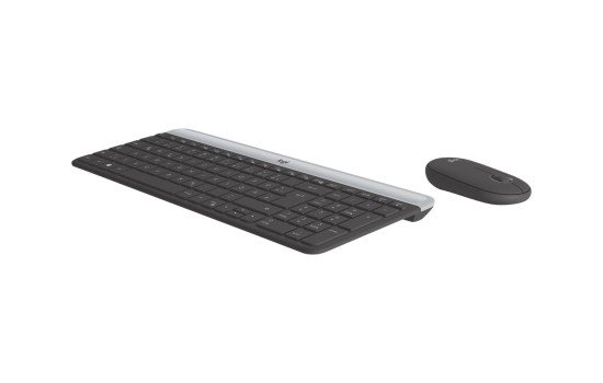 Logitech Slim Wireless Combo MK470 - Tastatur-und-Maus-Set - (5099206086449)