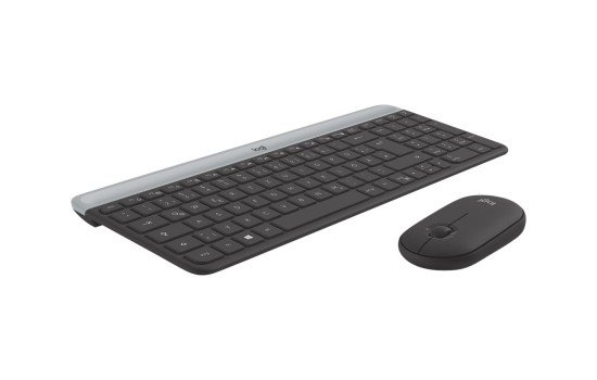 Logitech Slim Wireless Combo MK470 - Tastatur-und-Maus-Set - (5099206086449)
