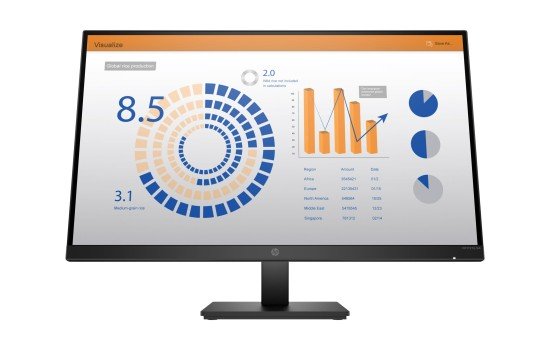 HP P27q G4 - P-Series - LED-Monitor - 68.6 cm (27`) - (0195122096939)