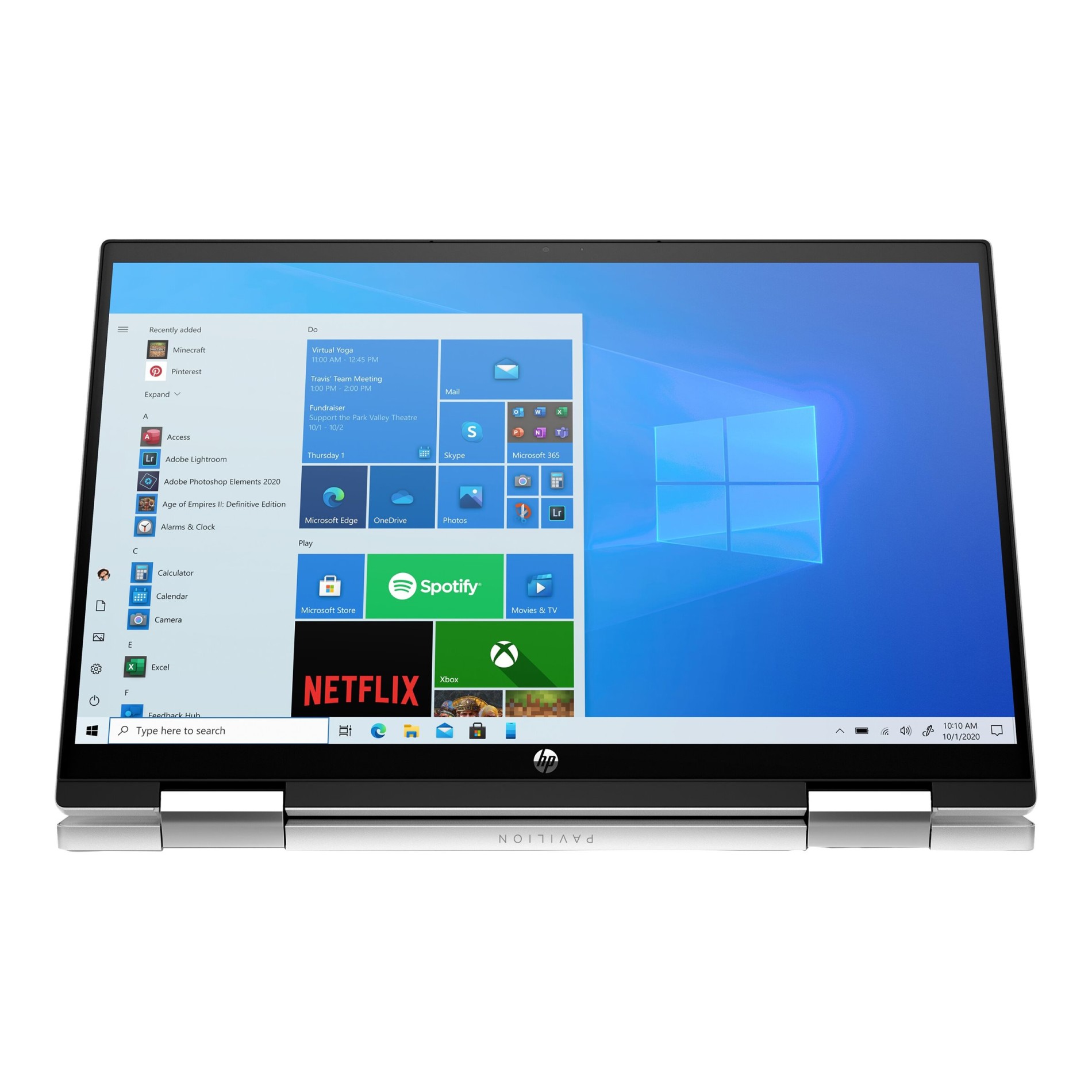HP Pavilion x360 Laptop 14-dy0433ng - Flip-Design - Intel Core i3 1125G4 - Win 10 Home in S mode - UHD Graphics - 8 GB RAM - 256 GB SSD NVMe - 35.6 cm (14`) - (0196188527573)