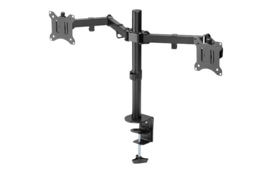 DIGITUS Universal Dual Monitorhalter mit Klemmbefestigung - (4016032465348)