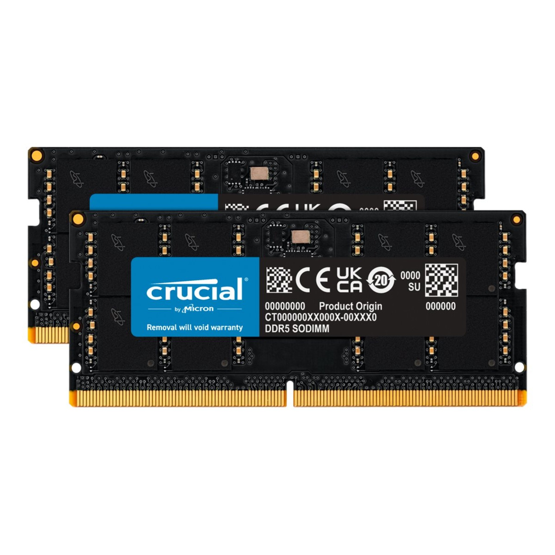 Crucial DDR5 - Kit - 64 GB: 2 x 32 GB - SO DIMM 262-PIN - (0649528906564)