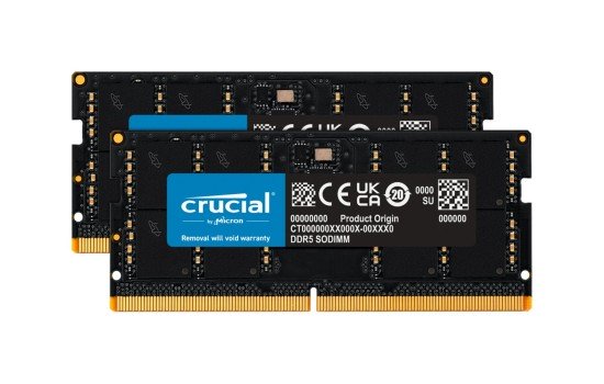 Crucial DDR5 - Kit - 64 GB: 2 x 32 GB - SO DIMM 262-PIN - (0649528906564)