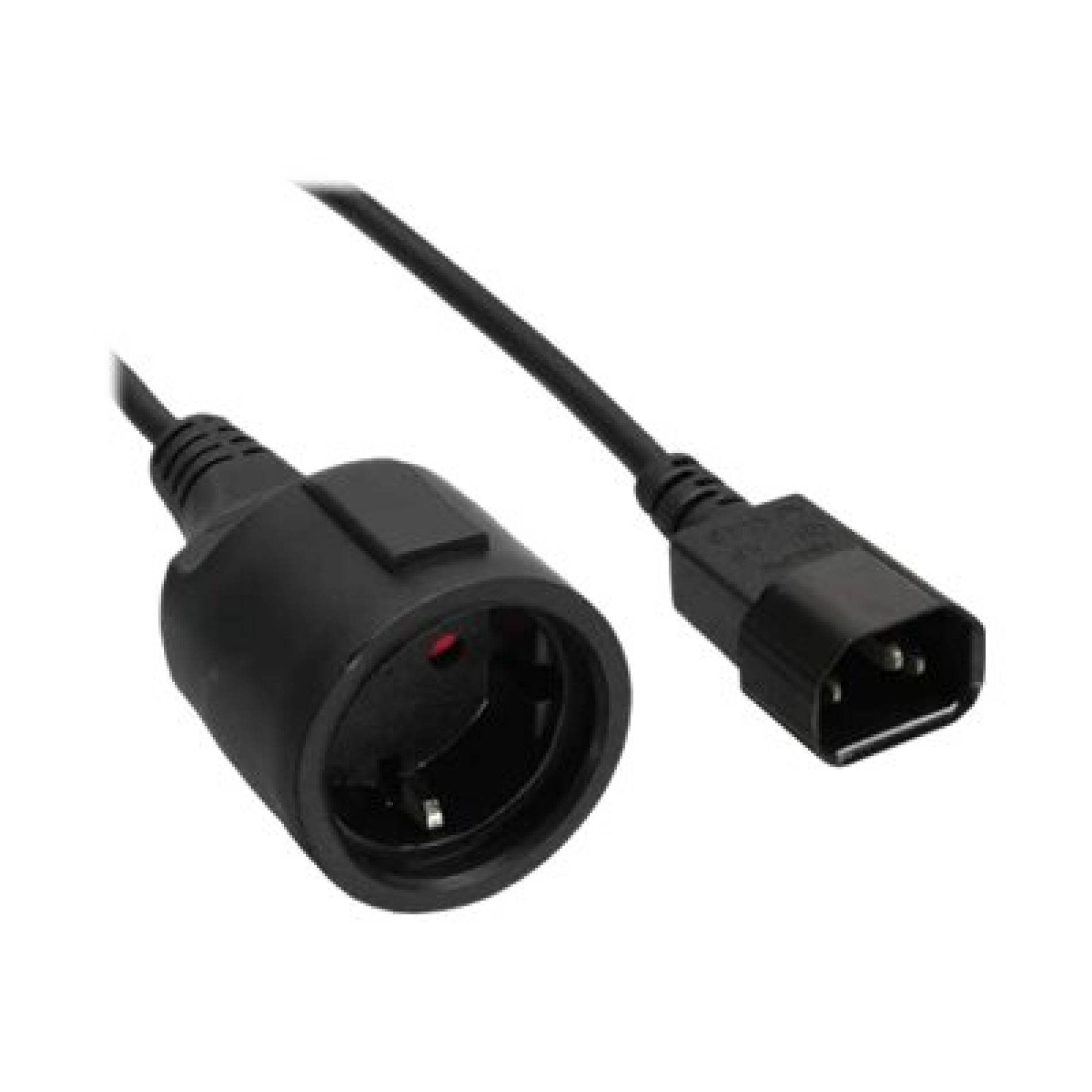 InLine Stromkabel - IEC 60320 C14 zu Stromversorgung (W) - (4043718137886)