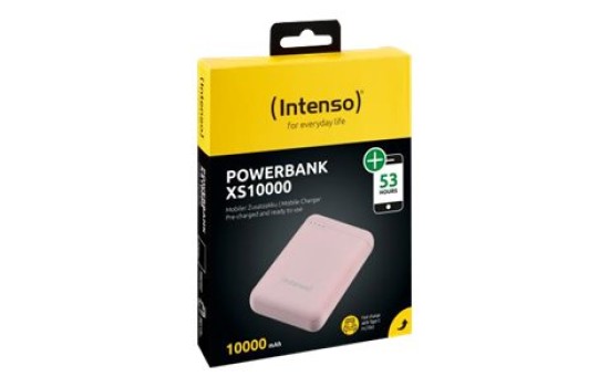 Intenso XS10000 - Powerbank - 10000 mAh - 3.1 A - 2 Ausgabeanschlussstellen (USB, USB-C) - (4034303028436)