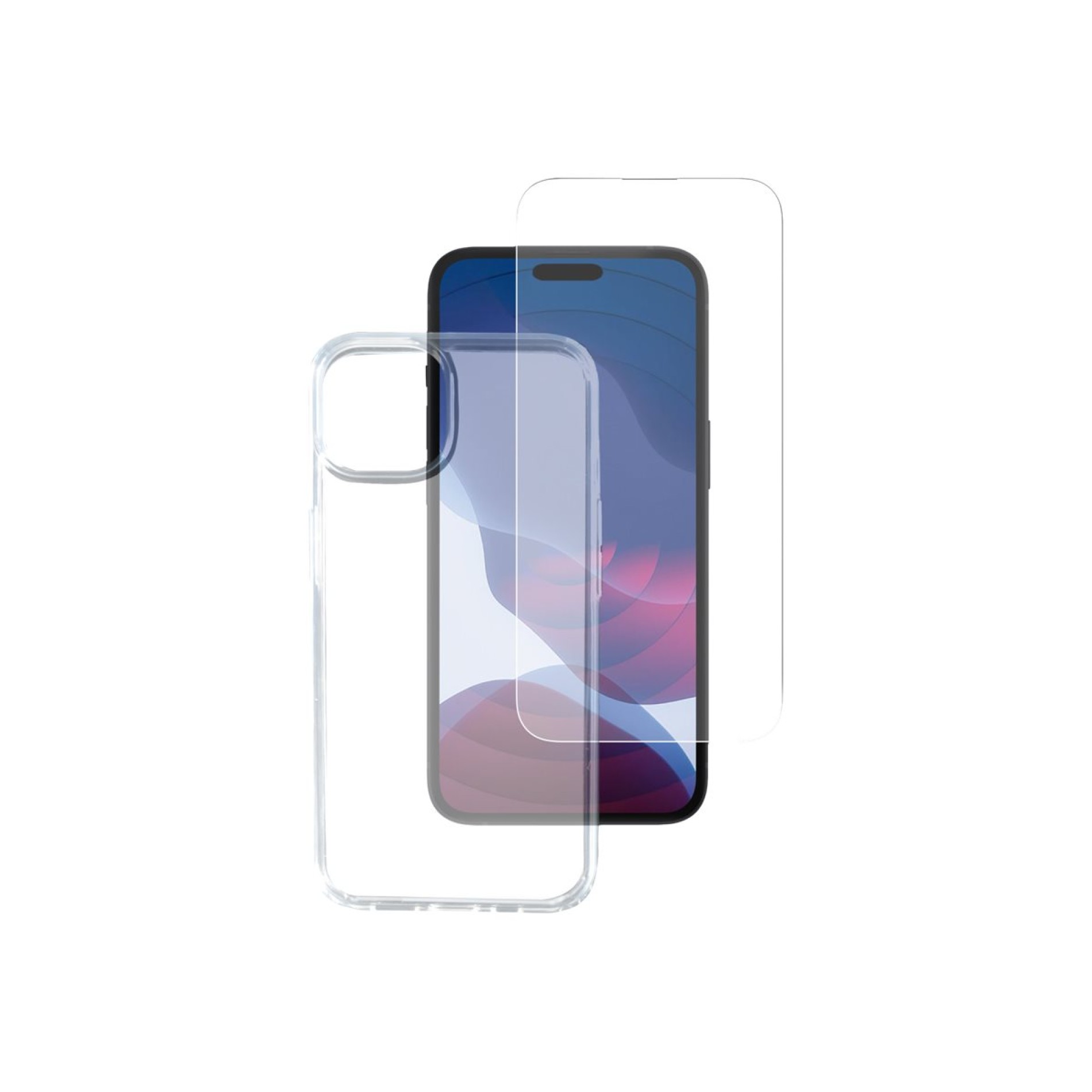 4smarts 360° Starter Set - Schutzhülle hintere Abdeckung für Mobiltelefon - fettabweisende Beschichtung, Thermoplastisches Polyurethan (TPU) - (4252011902835)
