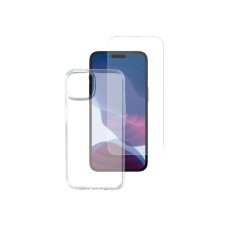4smarts 360° Starter Set - Schutzhülle hintere Abdeckung für Mobiltelefon - fettabweisende Beschichtung, Thermoplastisches Polyurethan (TPU) - (4252011902835)