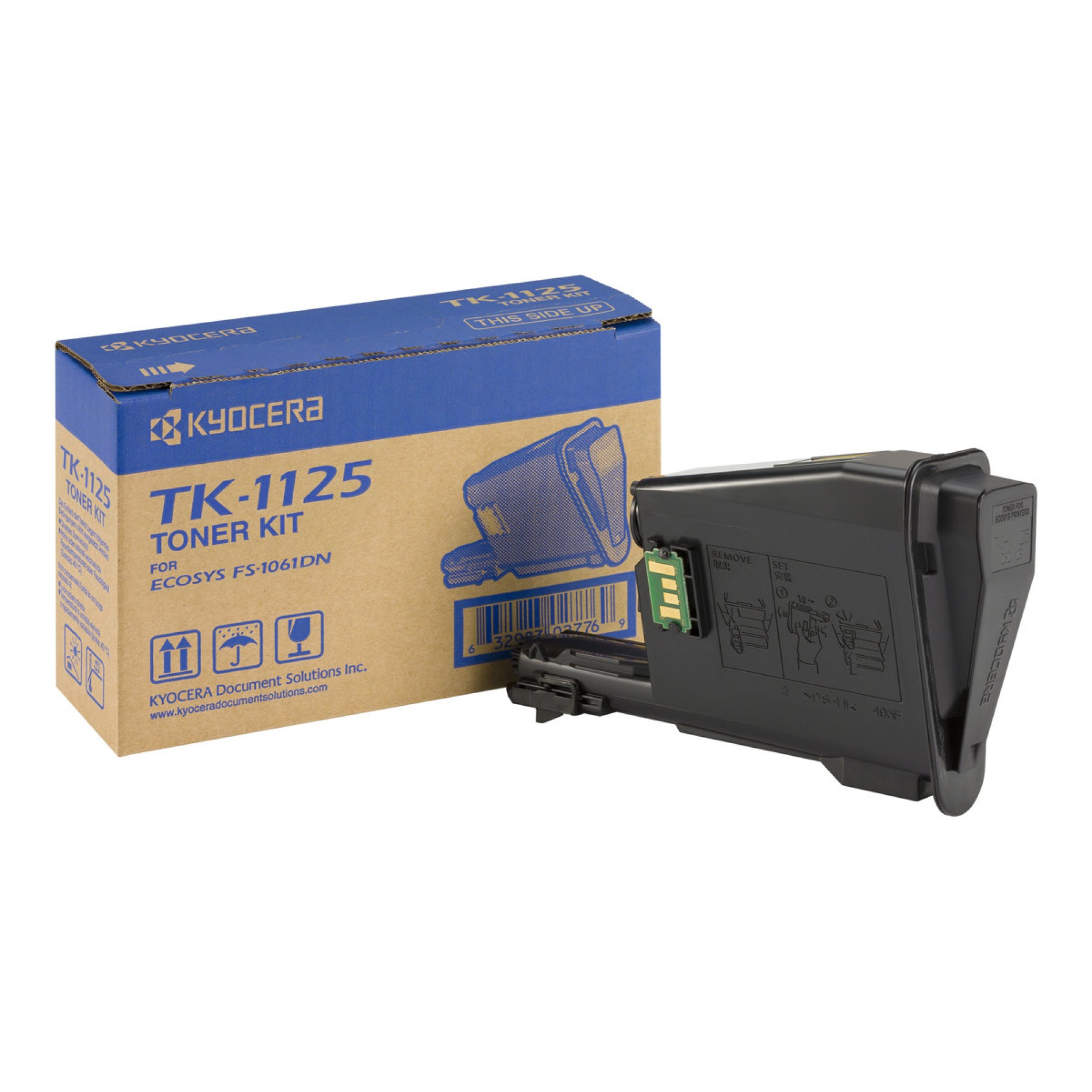 Kyocera TK 1125 - Schwarz - Original - Tonerpatrone - (0632983053072)