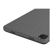 Logitech Combo Touch - Tastatur und Foliohülle - mit Trackpad - hintergrundbeleuchtet - Apple Smart connector - QWERTZ - Deutsch - Oxford Gray - für Apple 12.9-inch iPad Pro (5. Generation) - (5099206095694)