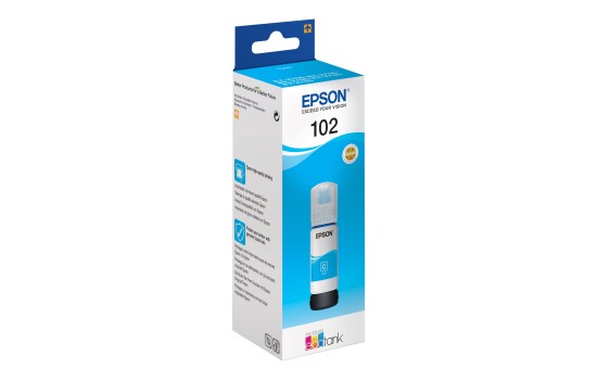 Epson 102 - 70 ml - Cyan - Original - Tintenbehälter - (8715946643359)