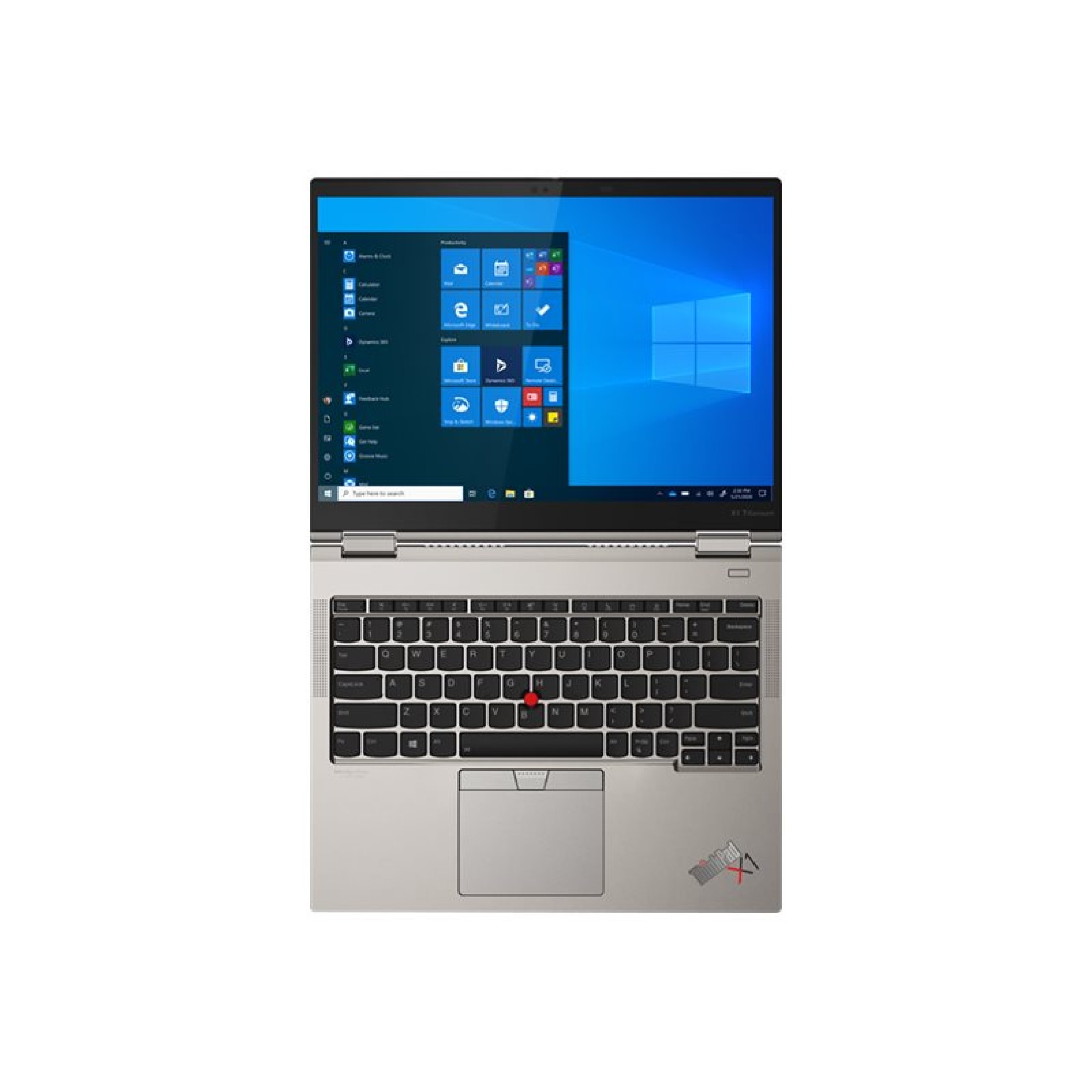 Lenovo ThinkPad X1 Titanium Yoga Gen 1 20QA - Flip-Design - Intel Core i7 1160G7 / 2.1 GHz - Evo - Win 10 Pro 64-Bit - Iris Xe Graphics - 16 GB RAM - 512 GB SSD NVMe - 34.3 cm (13.5`) - (0195477527089)