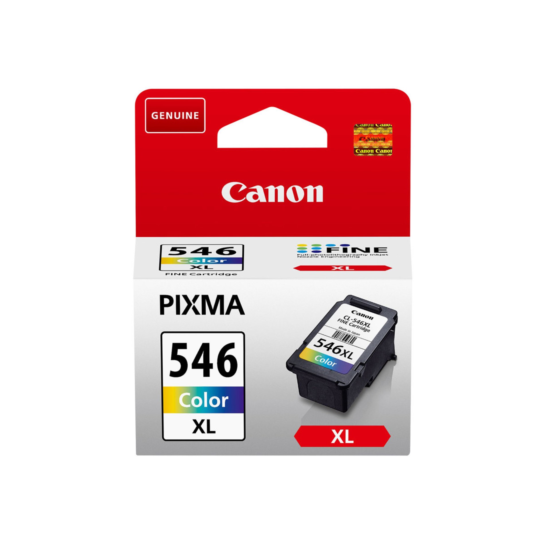 Canon CL-546XL - 13 ml - Hohe Ergiebigkeit - Farbe (Cyan, Magenta, Gelb) - (4960999974514)