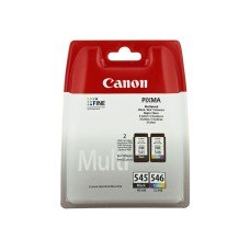 Canon PG-545 / CL-546 Multipack - 2er-Pack - 8 ml - Schwarz, Farbe (Cyan, Magenta, Gelb) - (8714574605517)