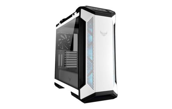 ASUS TUF Gaming GT501 - White Edition - Tower - ATX - Seitenteil mit Fenster (gehärtetes Glas) - (4718017726306)