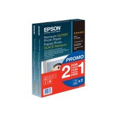 Epson Premium Glossy Photo Paper BOGOF - Glänzend - 100 x 150 mm - 255 g/m² - 40 Blatt Fotopapier (Packung mit 2) - (8715946388540)