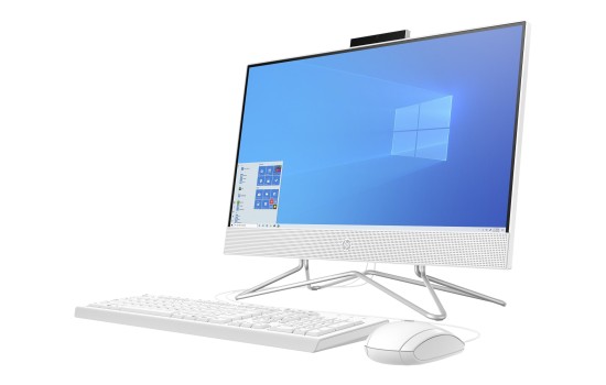 HP 22-df0004ng - All-in-One (Komplettlösung) - Ryzen 3 3250U / 2.6 GHz - RAM 8 GB - SSD 256 GB - NVMe - DVD-Writer - Radeon Graphics - GigE - WLAN: 802.11a/b/g/n/ac, Bluetooth 4.2 - Win 10 Home 64-Bit - Monitor: LED 54.61 cm (21.5`) - (0195122424947)
