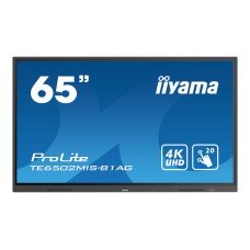 Iiyama ProLite TE6502MIS-B1AG - 165 cm (65`) Diagonalklasse LCD-Display mit LED-Hintergrundbeleuchtung - interaktive Digital Signage - mit Integrierter Media-Player und Touchscreen (Multi-Touch) - (4948570118830)