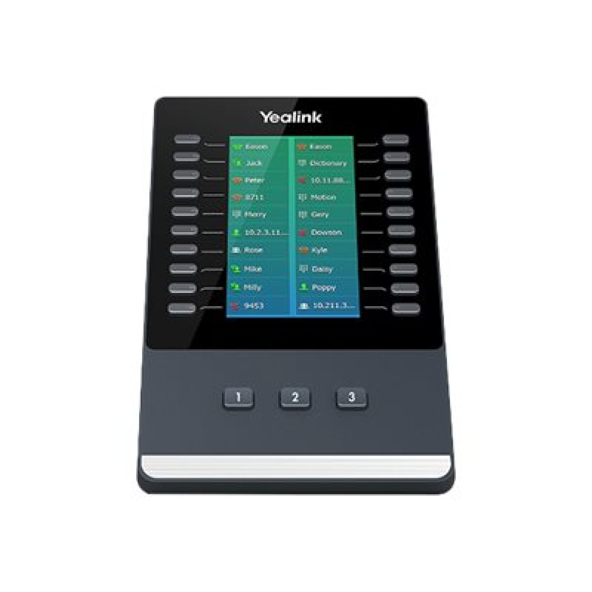 Yealink EXP50 - Funktionstasten-Erweiterungsmodul für VoIP-Telefon - (6938818301672)